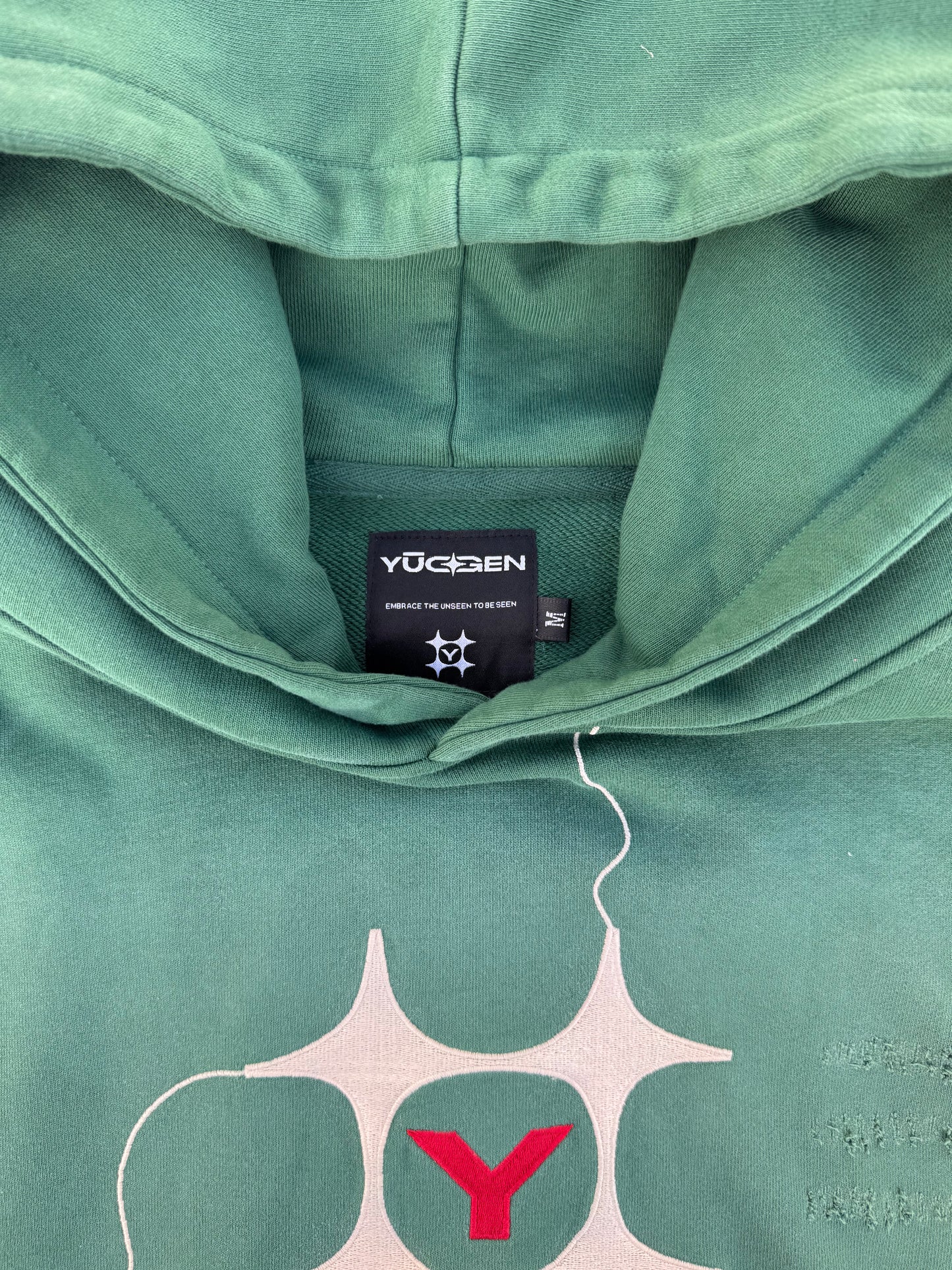 Oversized Green hoodie