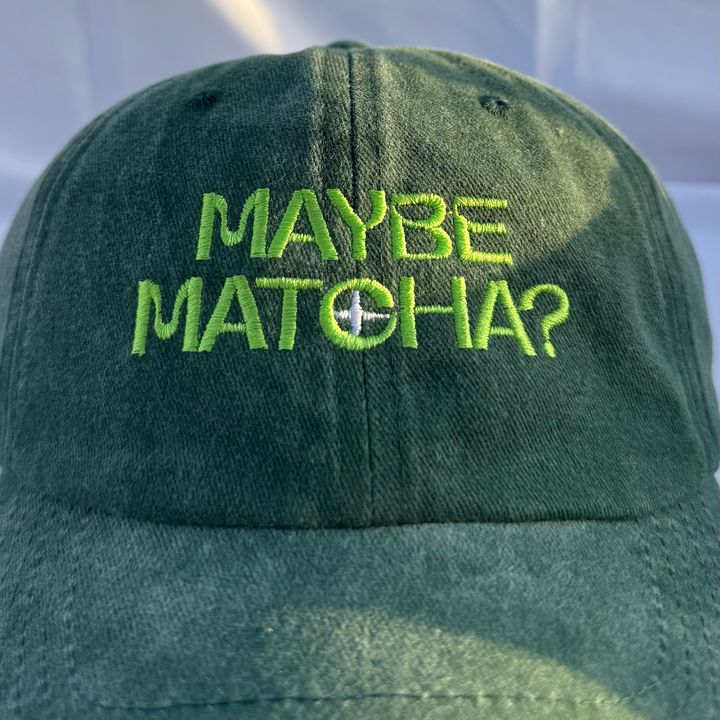 Green Matcha Cap